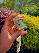 Load image into Gallery viewer, Spoken Truth Neck Peace (Turquoise)
