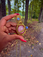 Load image into Gallery viewer, Sacred Expression Neck Peace (Rose Quartz)
