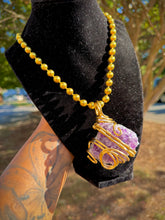 Load image into Gallery viewer, Amethyst Neck Peace
