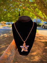 Load image into Gallery viewer, Amethyst Star Neck Peace
